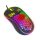 Esperanza Anteros USB Type-C vezetékes 6D Gamer egér, RGB fekete (EGM305)