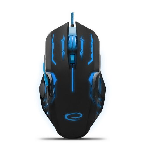 Esperanza MX403 Apache 6D USB vezetékes optikai Gamer egér, kék (EGM403B)
