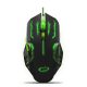 Esperanza MX403 Apache 6D USB vezetékes optikai Gamer egér, zöld (EGM403G)