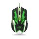 Esperanza MX405 Cyborg USB vezetékes Gamer egér, fekete-zöld (EGM405)