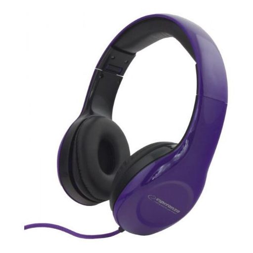 ESPERANZA SZTEREÓ AUDIO FEJHALLGATÓ SOUL LILA (EH138V)