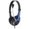 Esperanza Rooster mikrofonos fejhallgató, fekete-kék (EH158B)