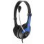 Esperanza Rooster mikrofonos fejhallgató, fekete-kék (EH158B)