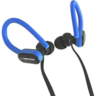   ESPERANZA FÜLHALLGATÓ MIKROFONNAL EH197KB FEKETE/KÉK (EH197KB)