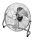 Esperanza Scirocco ventilátor 10", 50W, ezüst