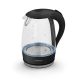 Esperanza Salto elektromos vízforraló 1.7 liter, led világítással, fekete (EKK011K)
