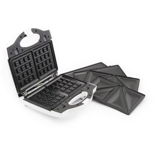 Esperanza Portabella 3in1 melegszendvics süto 750 W, fehér (EKT006W)