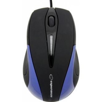   ESPERANZA SIRIUS 3D VEZETÉKES OPTIKAI EGÉR USB FEKETE/KÉK (EM102B)