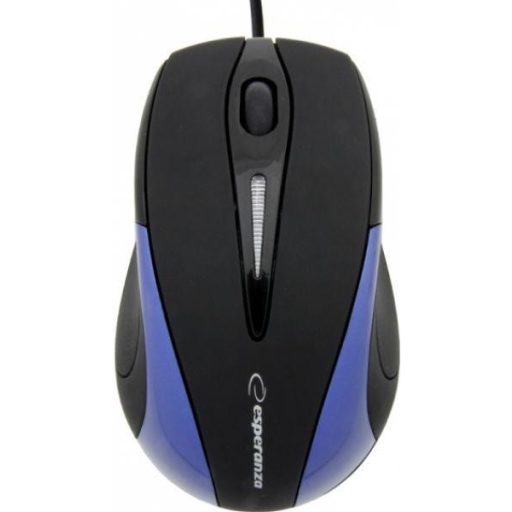 ESPERANZA SIRIUS 3D VEZETÉKES OPTIKAI EGÉR USB FEKETE/KÉK (EM102B)
