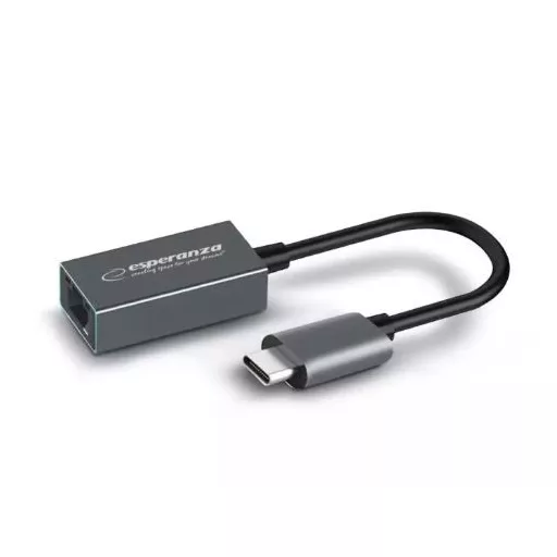 ESPERANZA GIGABITES ETHERNET 1000 MBPS ADAPTER USB C-RJ45 ENA102 (ENA102)