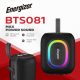 Energizer BTS081 8W-os kompakt bluetooth hangszóró, TWS, FM-rádió, USB/SD lejátszás, 1200mAh powerbank, IPX65