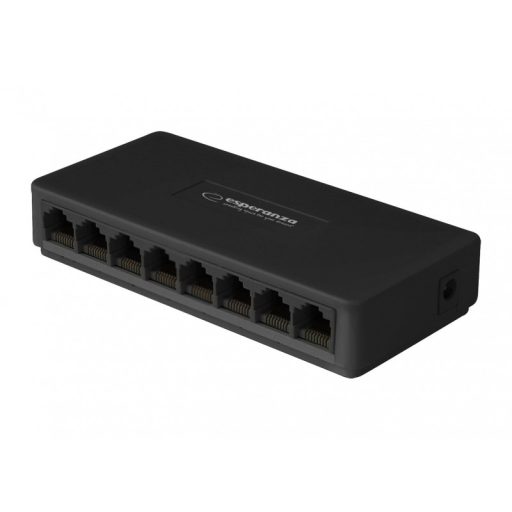 Esperanza 8 portos ethernet kapcsoló 10/100 DRACO (ENS102)