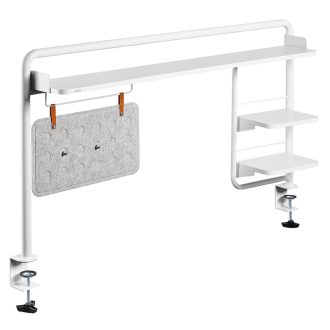   Logilink Befogható asztali tálca, 1295 x 218 x 757 mm, fehér (EO0047)