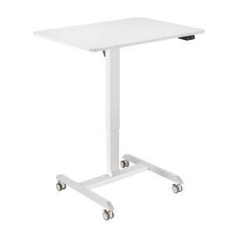   Loiglink Elektromosan állítható ülő-álló munkaállomás, 1 motor, gurítható, fehér (EO0050W)