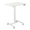 Loiglink Elektromosan állítható ülő-álló munkaállomás, 1 motor, gurítható, fehér (EO0050W)