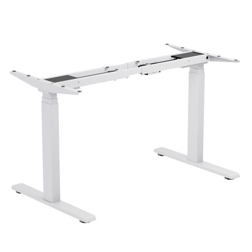 Logilink Elektromosan állítható asztalkeret, 3-szoros teleszkópos lábak, 2 motor, fehér (EO0051W)