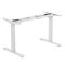 Logilink Elektromosan állítható asztalkeret, 3-szoros teleszkópos lábak, 2 motor, fehér (EO0051W)