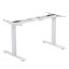 Logilink Elektromosan állítható asztalkeret, 3-szoros teleszkópos lábak, 2 motor, fehér (EO0051W)