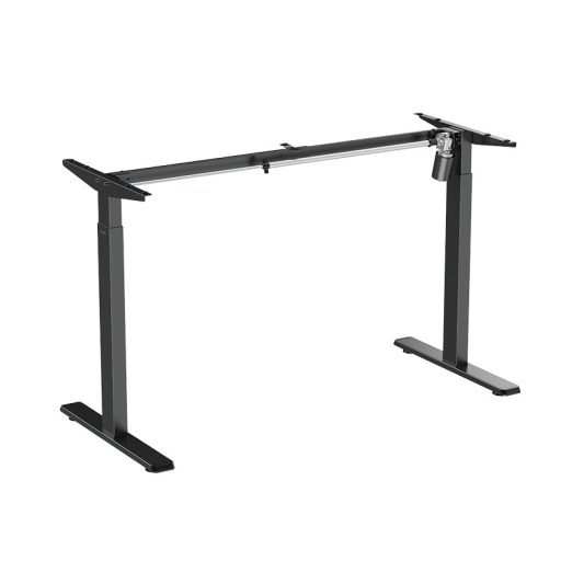 Logilink Elektromosan állítható ülő-állható asztalkeret, 1 motor, 710-1190 mm, fekete (EO0052)