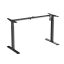Logilink Elektromosan állítható ülő-állható asztalkeret, 1 motor, 710-1190 mm, fekete (EO0052)