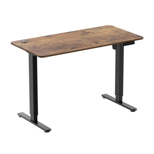 Logilink Elektromosan magasságállítható íróasztal, 1 motorral, 720 1140 mm, barna (EO0057)