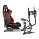 Logilink Racing-Simulatior Cockpit monitortartóval 32 50", fekete (EO0065)