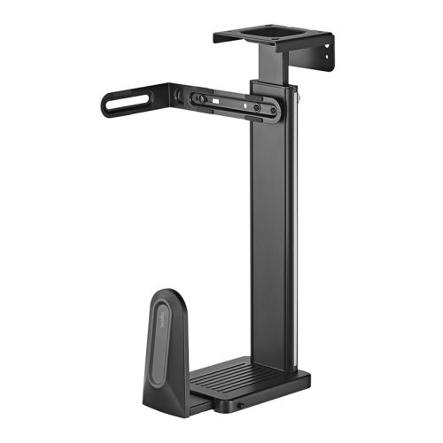 Logilink PC-tartó, asztal alá vagy falra szerelhető, 20 kg-ig, fekete