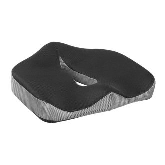   Logilink Ortopédiai farkcsont ülőpárna memóriahabbal és hordozófogantyúval, fekete (EO0088)