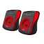 Esperanza Flamenco Sztereó hangszóró 2.0 USB, piros-fekete (EP140KR)