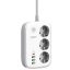 Energizer EPB2500W02EU Wi-Fi  vezérelhetőségű hálózati elosztó, 30W-os PD (USB) gyorstöltéssel és túlfeszültség védelemmel (EPB2500W02EU_WE_ML)