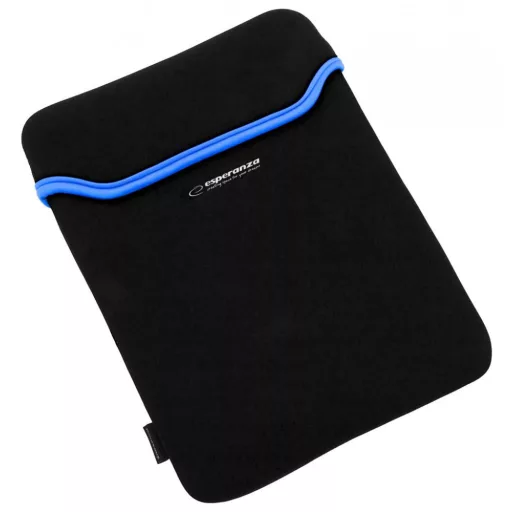 ESPERANZA NEOPRÉN TÁSKA 9.7" ET172B TABLETHEZ FEKETE/KÉK ET172B ET172B (ET172B)