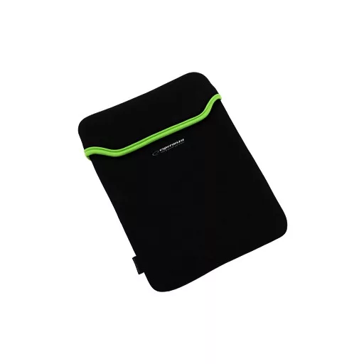 ESPERANZA NEOPRÉN TÁSKA 9,7" ET172G TABLETHEZ FEKETE/ZÖLD ET172G (ET172G)