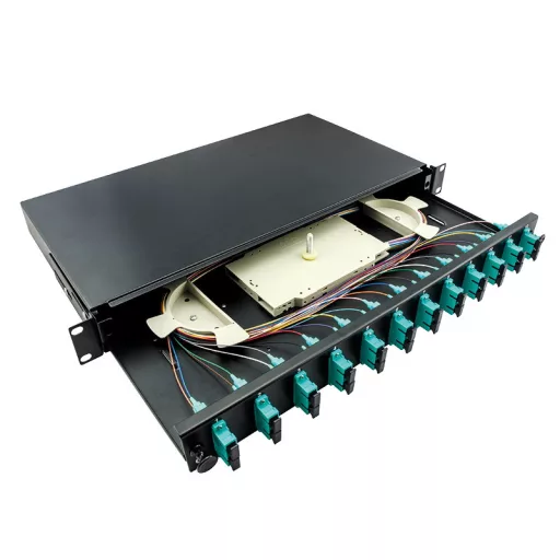 Logilink Optikai kábel elosztó, 19" (ODF) SC-DX 12 P (F12SD3B)