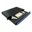 Logilink Optikai kábel elosztó, 19" (ODF) SC-SX 24 P, fekete (F24SS2B)
