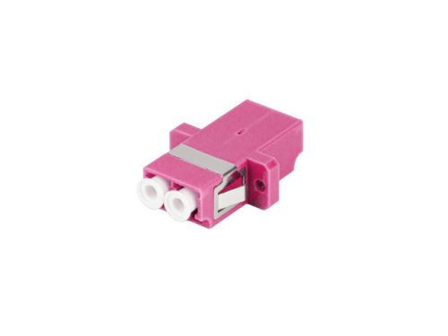 LANBERG SZÁLOPTIKAI ADAPTER MM LC/UPC DUPLEX OM4 (FA-LCUP-MD41-0001-VT)