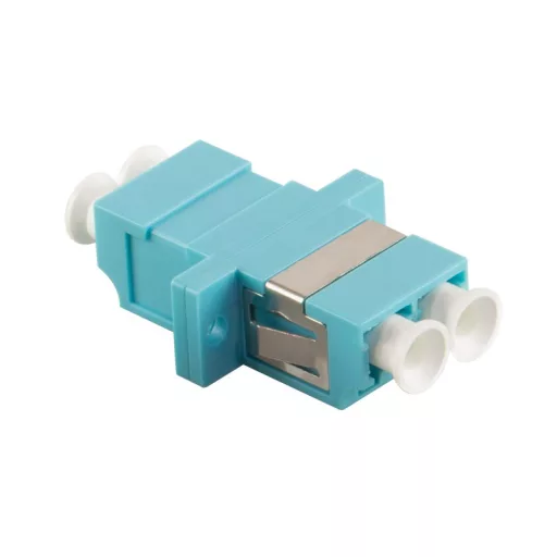 Logilink Száloptikai LC/LC duplex csatoló, aqua (FA02LC3)