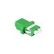 Logilink Fiber Adapter LC Duplex, 12 db, karimával, zöld