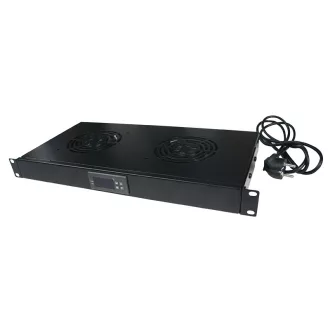   Logilink 19" ventilátor egység 4 ventilátorral, fekete (FAU04FB)