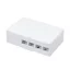 Logilink FTTH Lezáró doboz, 4 port, fehér, DIN-sín tartóval (FB1002)