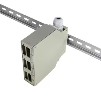   LogiLink Fiber optic DIN sínes toldódoboz LC vagy SC csatlakozókhoz (FB5000)