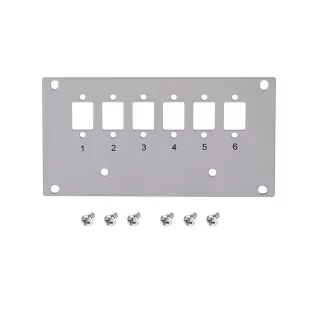  Logilink Előlap toldóelosztóhoz, 6 x LC duplex / 6 x SC simplex (FB5002)