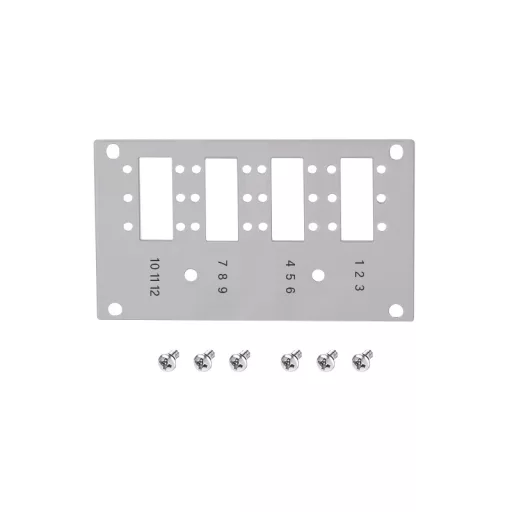 Logilink Előlap toldóelosztóhoz, 12 x LC duplex / 12 x SC simplex (FB5003)