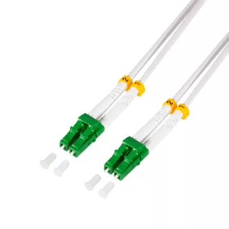   Logilink Acél páncélozott szálas patch kábel OS2, Duplex LC/APC - LC/APC, 1,0 m (FC0LC01)