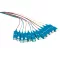 Logilink Színes pigtail készlet 12x SC, OS2, 2m, kék csatlakozó (FL0SC02)