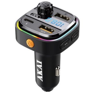 Akai FM transzmitter és töltő FMT-26BT  (FMT-26BT)