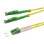 Logilink Fiber duplex patch kábel, OS2, 9/125 , LSH-LC, APC 8 , sárga, 1 m (FP0EL01)