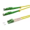 Logilink Fiber duplex patch kábel, OS2, 9/125 , LSH-LC, APC 8 , sárga, 3 m (FP0EL03)