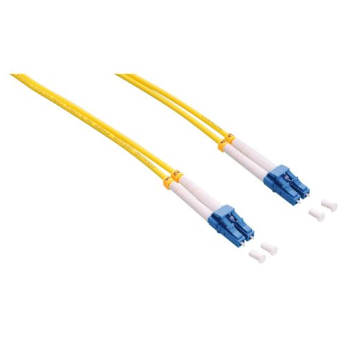 LogiLink Fiber duplex patch kábel, OS2, 9/125 , LC-LC, sárga, 1 m (FP0LC01)