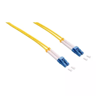   Logilink Fiber duplex patch kábel, OS2, 9/125 , LC-LC, sárga, 100 m (FP0LC11)
