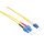 Logilink Fiber duplex patch kábel, OS2, 9/125 , LC-SC, sárga, 1 m (FP0LS01)
